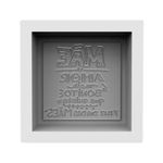 Molde de Silicone Quadrada dia das Mães Amor Mais Bonito Que Existe