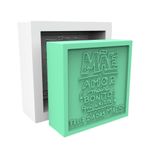 Molde de Silicone Quadrada dia das Mães Amor Mais Bonito Que Existe
