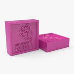 Molde de Silicone Outubro Rosa Quadrado