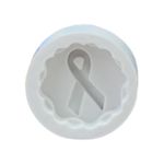 Molde de Silicone Laço Outubro Rosa