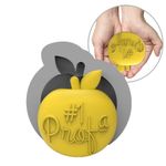 Molde de Silicone Maçã Melhor Professora