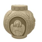Molde de Silicone Mini Bola Enfeite De Natal- Modelo 2- 5cm