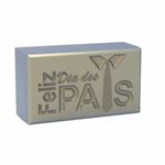 Molde de Silicone Barra Retangular Feliz dia dos Pais Gravata
