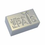 Molde de Silicone Barra Retangular Feliz dia dos Pais Gravata