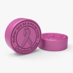 Molde de Silicone Outubro Rosa Redondo