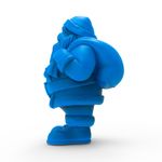 Molde de Silicone Papai Noel C/ Saco de Presentes- Grande