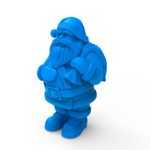 Molde de Silicone Papai Noel C/ Saco de Presentes- Grande