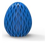 Molde de Silicone Ovo de Pascoa Ondulado