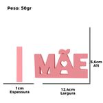 Molde de Silicone Letreiro Mãe
