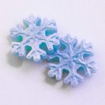 Molde de Silicone Floco de Neve 2Cav.