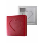 Forma de Silicone Barra com Coração