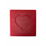 Forma de Silicone Barra com Coração