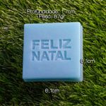 Molde de Silicone Barra Feliz Natal