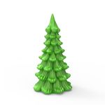 Molde de Silicone Árvore de Natal Pinheiro Folhas- Grande