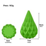 Molde de Silicone Arvore de Natal Geométrica 10cm- Modelo 03