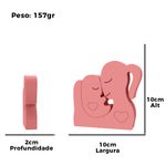 Forma de Silicone Mãe com Bebê