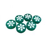 Molde de Silicone Rechaud Floco de Neve 6Cav.