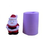 Molde de Silicone Papai Noel Mini
