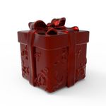 Molde de Silicone Caixa de Presente Natalino