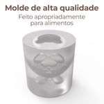 Molde de Silicone Alimenticio Ovo de Páscoa Coelho Coelhinho