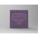 Molde de Silicone Barra Super Mãe