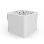 Molde de Silicone Cubo de Caveiras | Para Velas, Gesso e Artesanatos