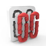 Molde de Silicone Bengala Pirulito de Natal 4Cav.