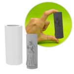 Forma de Silicone Mini Vela da Morte Halloween