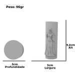 Forma de Silicone Mini Vela da Morte Halloween