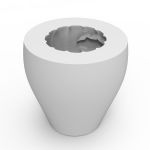 Forma de Silicone Abóbora Halloween com Chapéu – Ideal para Velas, Sabonetes e Artesanato
