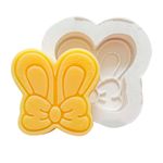 Forma de Silicone Orelha de Coelho com Laço