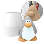 Molde de Silicone Pinguim de Natal