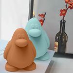 Molde de Silicone Pinguim de Natal