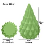 Molde de Silicone Árvore de Natal Geométrica Design 3D