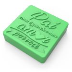 Molde de Silicone Barra Dia dos Pais Mensagem 8782