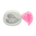 Molde Silicone Coração Amor Eterno