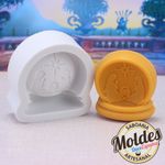 Molde Silicone Meio Globo Manjedoura