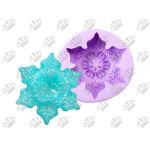 Molde de Silicone Floco de Neve Arabesco Ii