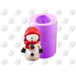 Molde de Silicone Boneco de Neve- Frosty Wendi
