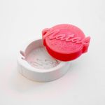 Molde de Silicone Feliz Natal com Flocos