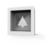 Molde de Silicone Barra Árvore de Natal