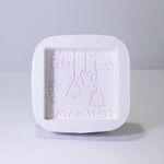 Forma de Silicone Barra Feliz Natal Modelo 2