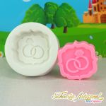 Molde Silicone Aliança Casamento