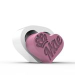 Molde de Silicone Coração Mãe Com Coroa