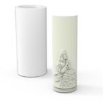 Molde de Silicone Jesus Cristo Orando Vela de Sete Dias