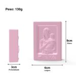 Molde de Silicone Amo Você Mãe Branco