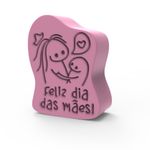 Molde de Silicone Flork Dia das Mães