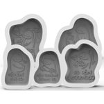 Molde de Silicone Flork Dia das Mães