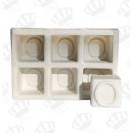 Forma de Silicone Letra Inicial 6 Cavidades