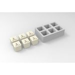 Forma de Silicone Lembrancinha 6 Cavidades